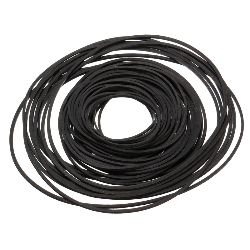 50pcs 40-130mm Mix Cassette Tape Machine Belt Assorted Common Belt