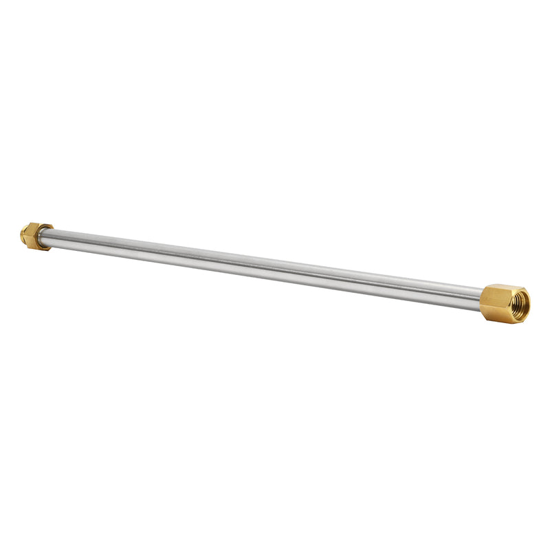 42cm High Pressure Washer Gutter Rod Cleaner Attachment For Lance Wand 1/4 Inch Quick Connect