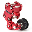 Motorcycle Aluminum Roller Chain Tensioner Adjuster For Dirt Pit Bike ATV