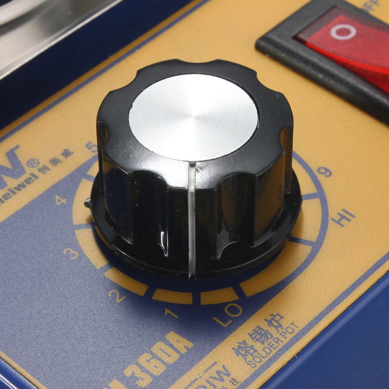 CM360A 100W 200-480 Degree  Solder Pot Soldering Desoldering Stainless Steel Plate