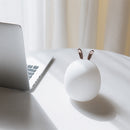 3life Rabbit Fawn Silicone LED Night Light Warm White Light USB Charge Childern Desk Bunny Night Lamp