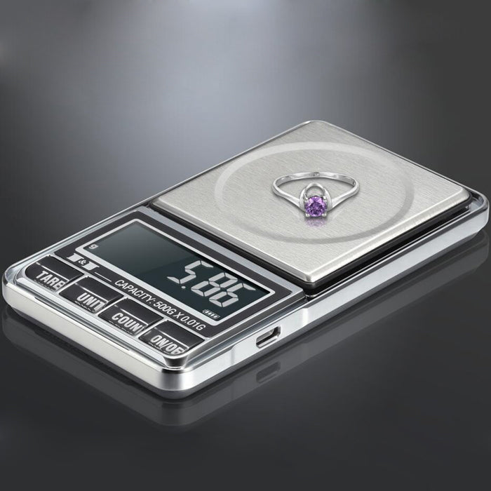 Bang good 1000g 0.1g USB Digital Pocket Charging Scale Jewelry Scale Balance Weighing Scale
