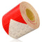 5m x 50mm Stripe Safety Reflective Self Adhesive Warning Tape Sticker