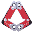 2pcs Right Angle Electric Welding Clamp Strong Magnetic Welding Locator Holder Corner Metal Frame Tools