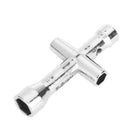 5Pcs Mini Cross Wrench Socket Spanner M2 M2.5 M3 M4 for RC Model Sliver Universal Cross Key Triangle Square Wrench Spanner Triangle Electric Elevator Cabinet Valve Bicycle Repair Best