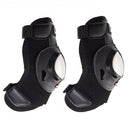 Wosawe 1 Pair Outdoor Cycling Protective Gear Stainless Steel Knee Pad Sports Elbow Knee Safety Equipment