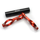 Bicycle Bike Double Handlebar Extension Mount Carbon Fiber Extender Light Holder For Extended 31.8MM