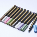 STA 8151 Metal Mark Pen DIY Album Graffiti Black Card Paint Highlight Marker Pen For Office And School Supplies