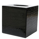 Square PU Leather Tissue Box Paper Holder Case Cover for Home Office Hotel