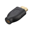 HDMI Male Type A to Micro HDMI Type D Female Socket Adapter Converter