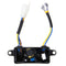Automatic Voltage Regulator AVR For 2-3KW Single Phase Gasoline Generator Black