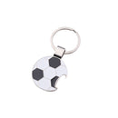 Honana Football Metal Key Beer Bottle Opener World Soccer Cup Fans Key Chains Home Club Decoration
