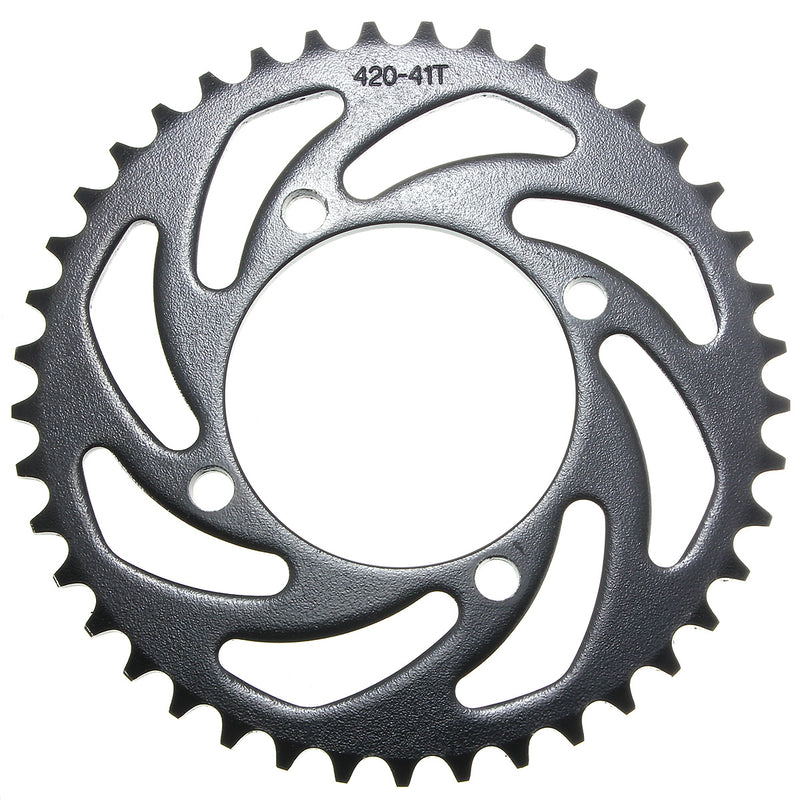 420 Chain 41T Rear Sprocket For 110cc 125cc 140cc SDG SSR Pitster Pro Coolster ATV Motorcycle
