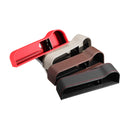 PU Leather Left Side Car Seat Crevice Gap Storage Box Pocket Organizer Phone Holder