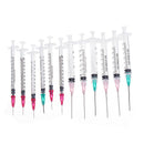 50Pcs/Set Dispensing Needle Kits Blunt Tip Syringe Needles Cap for Refilling and Measuring Liquids Industrial Glue Applicator