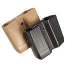 Plastic Belt Double Pistol Magazine Pouch Mag Case Cartridge Clip Holder