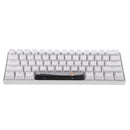 Five-sided Dyesub PBT OEM Profile Yellow Dog Space Bar 6.25u Novelty Keycap for GK61 Black Case and Cherry MX Switch Keyboard