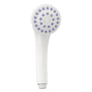 White ABS Water-saving Bathroom Handheld Shower Head Supercharged 3 Size
