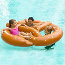 IPRee Donuts PVC Swim Pool Ring Inflatable Water Float Bed Lounge