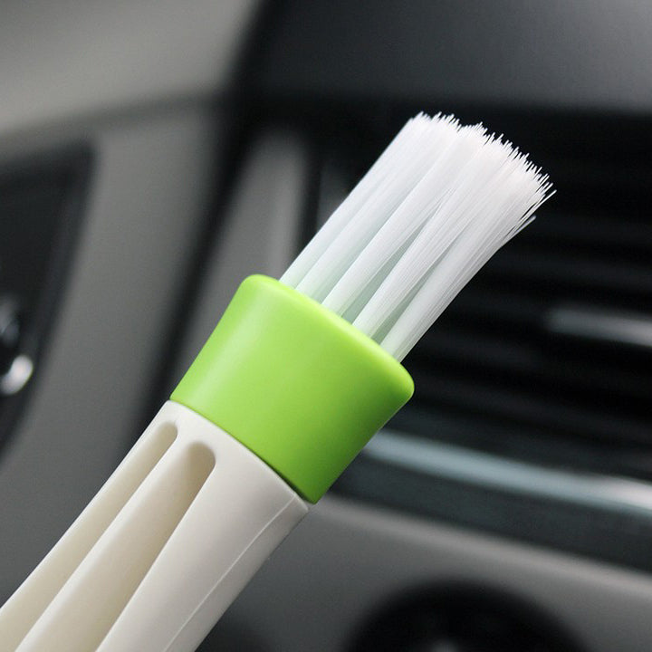 Multi-function Double Head Dust Cleaning Brush Shutter Window Blinds Car Air Conditioning Vent Clean