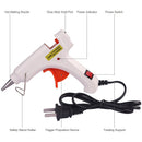 Glue G un Wholesale with Switch 20W Hot Glue G un Hot Melt Glue G un E G un US Regulations European Regulations British Gauge Glue G un 110-240v