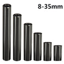 Suleve M3AR2 M3 Aluminum Alloy Standoff Studs 8-35mm Black Round PCB Board Spacers Standoffs 10pcs
