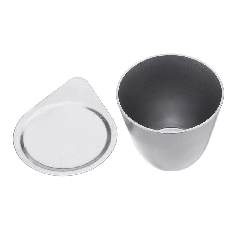 30/50ml Nickel Crucible High Temperature Resistant Container w/ Lid Cover Melting Casting Refining