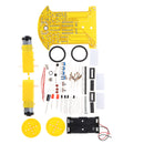 DIY D2-3 Intelligent Tracking Infrared Obstacle Avoidance Car Kit 51 Single Chip Smart Car Kits