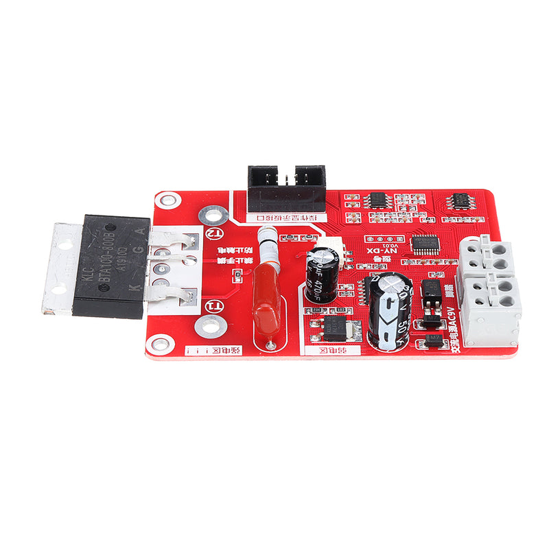 NY-D02 100A/40A Double Pulse Encoder Spot Soldering Station Time Current Controller Control Board Adjustable Digital Display
