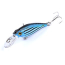ZANLURE 6PCS 6.5cm 5g Minnow Fishing Lure Bass Hard Bait Plastic Artificia Bait With Fishing Hooks