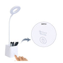 Digad USB Table Lamp 28 LED Table Lamp Bed Reading Book Desk Light Touch 5 Modes