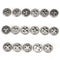 Metric Tap And Die Metric Tapping Threading Chasing Tap and Die Set with Storage Case