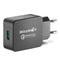 BlitzWolf BW-S5 QC3.0 18W USB Charger EU Adapter + BW-TC14 3A USB Type-C Charging Data Cable 3ft/0.91m