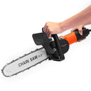 Drillpro Upgrade 4th. 11.5 Inch Chainsaw Bracket for 100 Angle Grinder Woodworking Chain Saw
