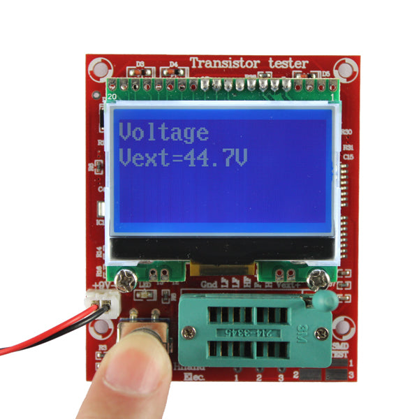 Original Hiland M644 Transistor Tester LCR Diode Transistor Zener Quartz Measurement