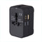 AUGIENB Global Travel Converter Dual USB Multifunction Conversion Power Plug Socket Traveling Universal Switch Plug
