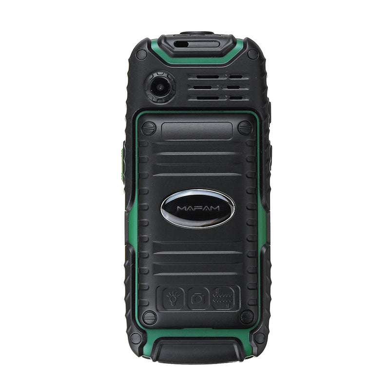 MAFAM M6 9800mAh Power Bank FM Car Driving Torch Dual SIM Card Outdoor Shockproof Feature Phone