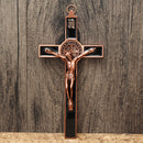 3D Modeling Carving Cross Wall Decorations Metal Alloy JESUS Catholic Statue Prayer