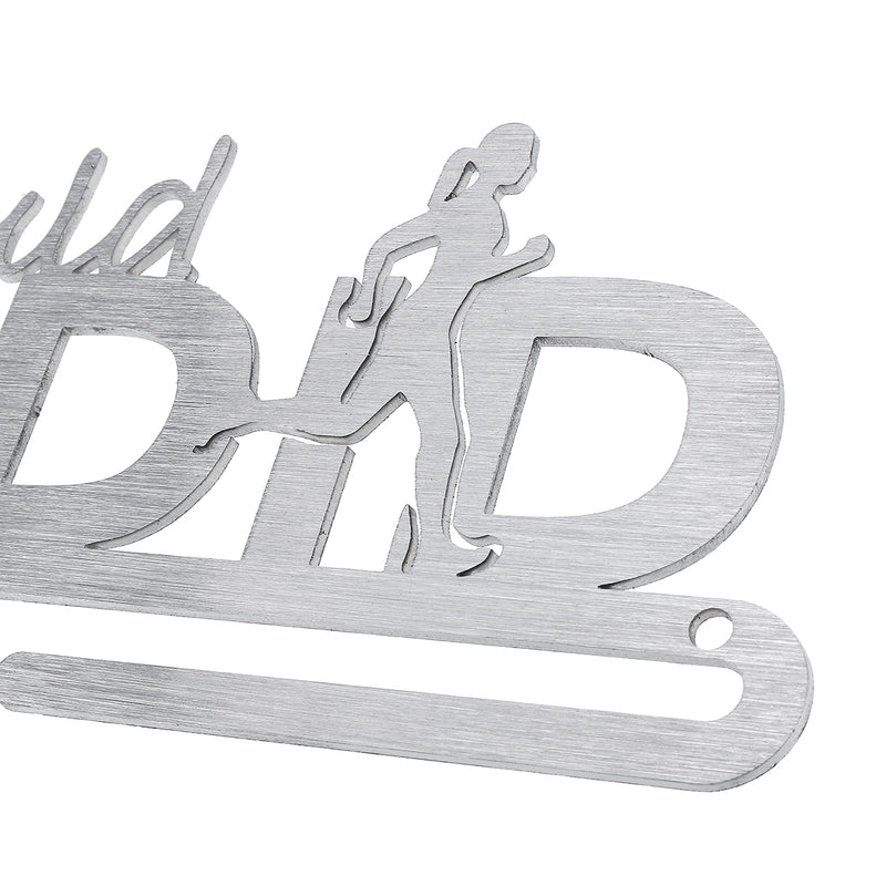 Stainless Steel Medal Holder Hanger Display Rack For Sport Running Swimming Decorations