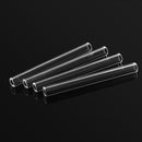 12Pcs Glass Tubing Borosilicate Pyrex Blowing Tubes Transparent