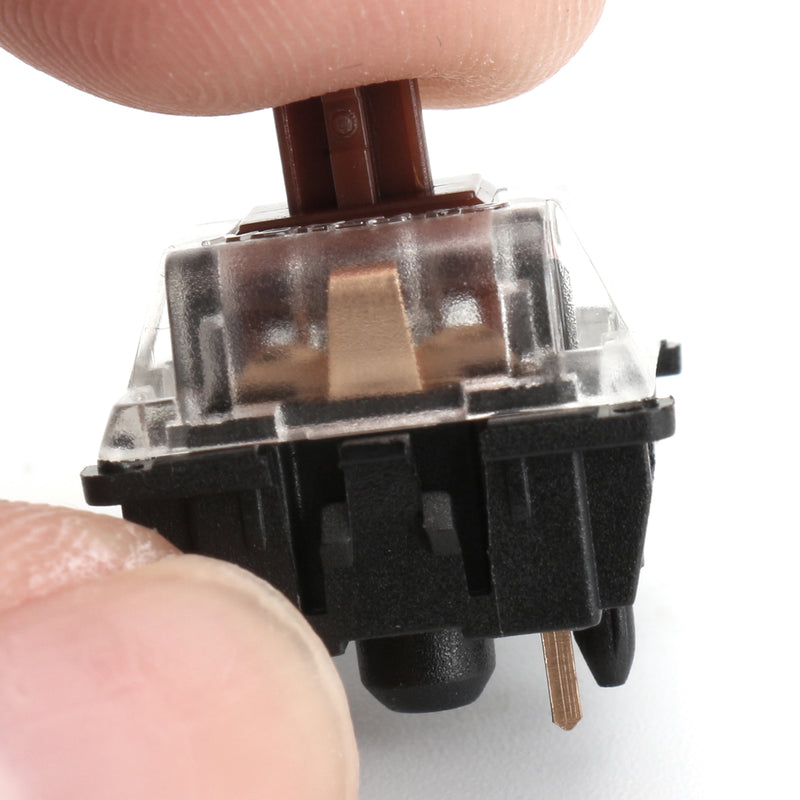 10Pcs 5 Pin Brown Switch Mechanical Keyboard Switch for Gateron RGB Series