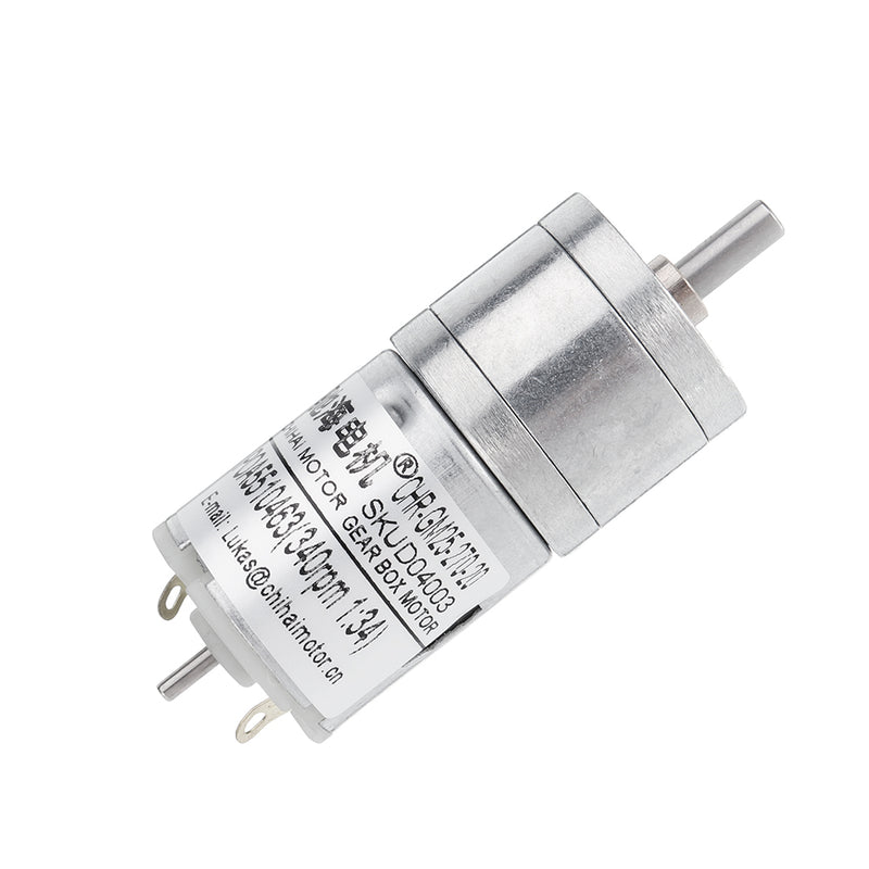 Chihai DC 7.4V 340rpm 550rpm Reduction Motor DC Geared Motor