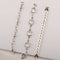 Stylish Arrow-studded 3 Pieces/ Set Gold Alloy Rhinestone Anklet For Women