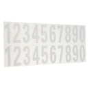Number Reflective Sticker Car Vinyl Decal Street Address Mail Box Number Stickers White Black
