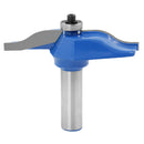 Drillpro 3Pcs 1/2 Inch Shank  Style and Rail Assemble Ogee Rasied Panel Router Bit Tennon Tongue and Groove Bits Woodworking Cabinet Door Bits