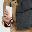 Cashmere USB Electric Scarf Rechargeable Heated Scarf Washable Scarf Warm Neck Protective Clothing