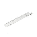 RUMA Metal Bookmark Straight Ruler Silver Clip Ruler From Xiaomi Youpin