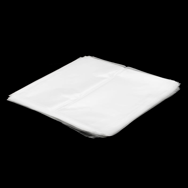 100Pcs/Set Antistatic Clear Outer Plastic Cover Sleeves for 12'' LP LD Vinyl