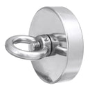 75mm 163KG Silver Neodymium Recovery Magnet Fishing Metal Treasure Hunting Detector