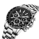 WISHDOIT WSD-002 Fashion Men Quartz Watch Luxury Luminous Business Wrist Watch